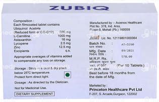 zubiq|Zubiq Tablet 10